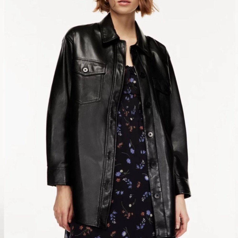Women's Black Leather Jacket
